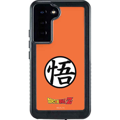 Dragon Ball Z Goku Iconic Kanji Symbol Galaxy S24 Plus Waterproof Case